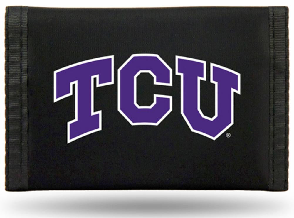 NCAA TCU Horned Frogs Tri-Fold Nylon Wallet