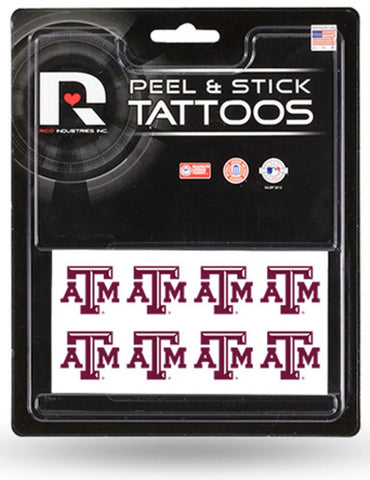 NCAA Texas A&M Aggies 8 Piece Temporary Tattoos
