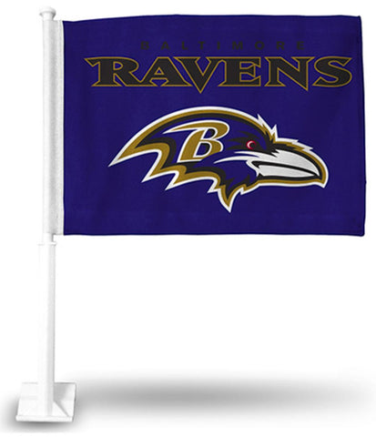 NFL Baltimore Ravens Car Flag