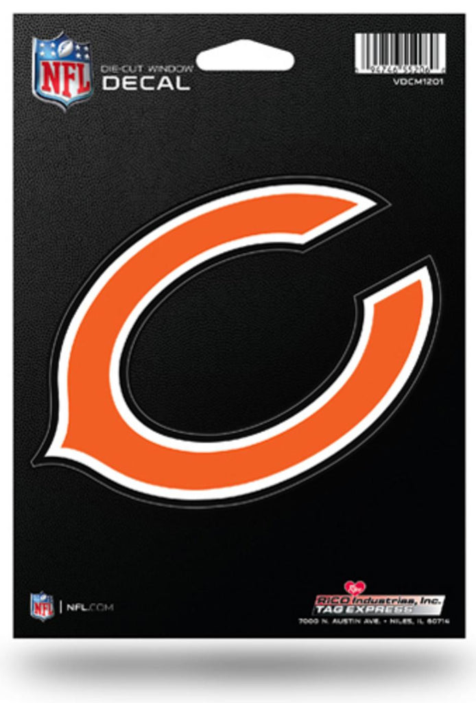 NFL Chicago Bears 5x6 Die-Cut Decal