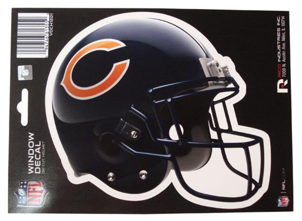 Rico Medium Helmet Decal - NFL Chicago Bears