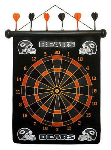NFL Chicago Bears Magnetic Dart Board Set