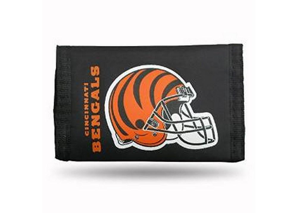 NFL Cincinnati Bengals Tri-Fold Nylon Wallet