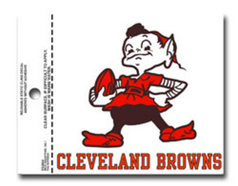 Cleveland Browns "Brownie" Static Cling