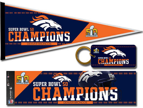 Rico NFL Super Bowl 50 Champion Fan Pack - Denver Broncos