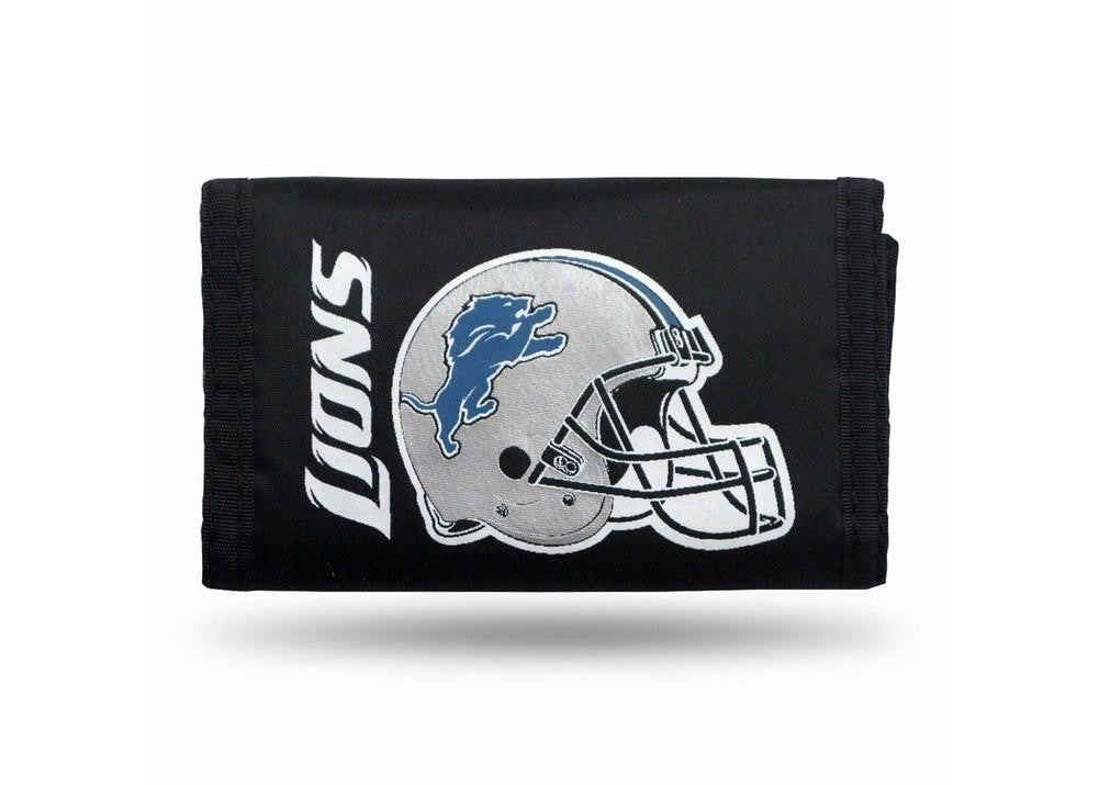 NFL Detroit Lions Tri-Fold Nylon Wallet