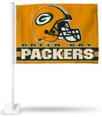 Rico Car Flag - NFL Green Bay Packers