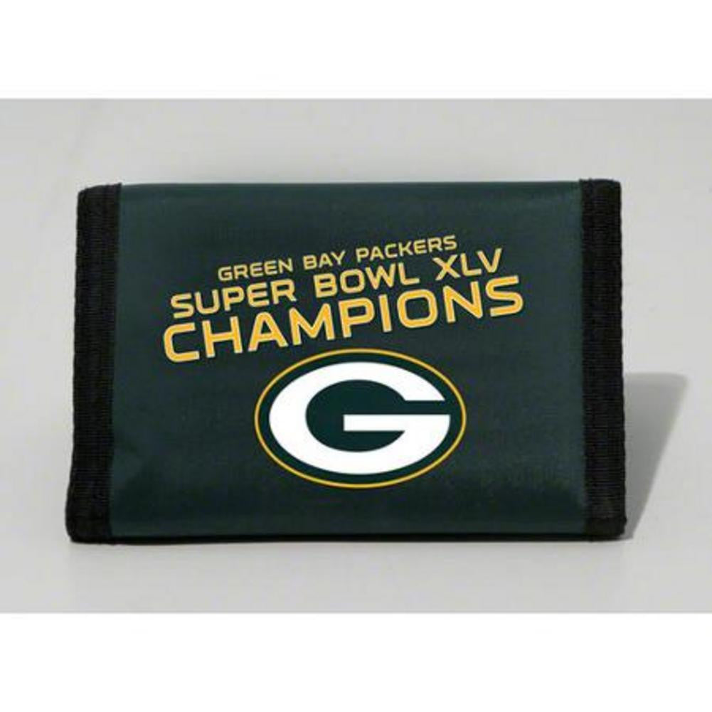 Rico Trifold Wallet - NFL Green Bay Packers Super Bowl 45 Champions