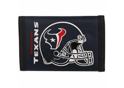 NFL Houston Texans Tri-Fold Nylon Wallet