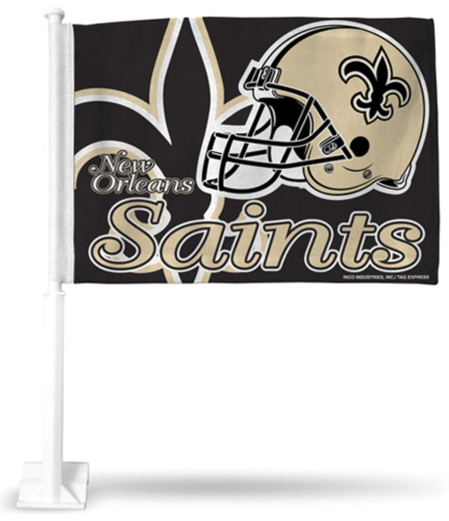 NFL New Orleans Car Flag