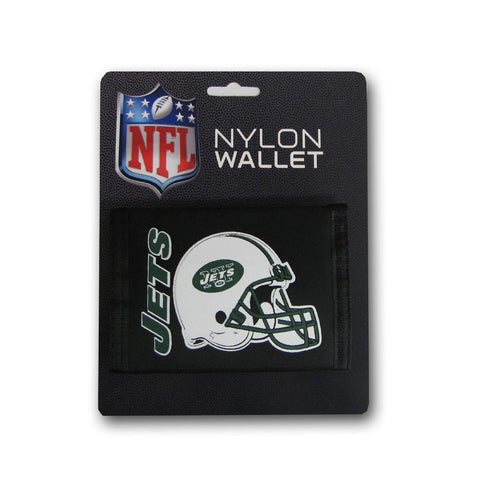 NFL New York Jets Tri-Fold Nylon Wallet