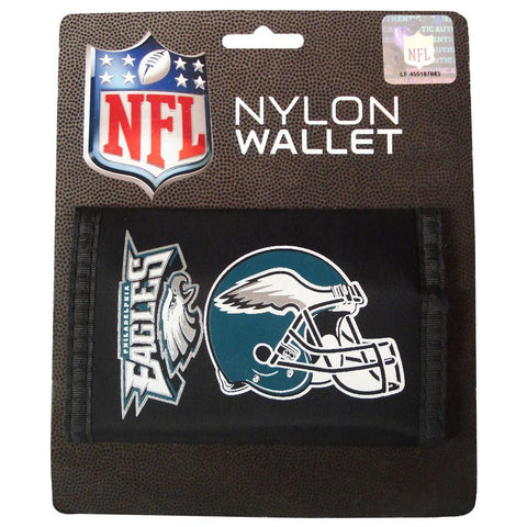 NFL Philadelphia Eagles Tri-Fold Nylon Wallet