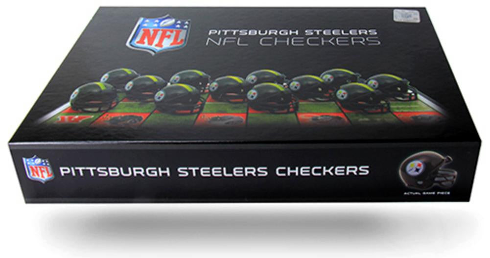 NFL Pittsburgh Steelers Checkers Game Set
