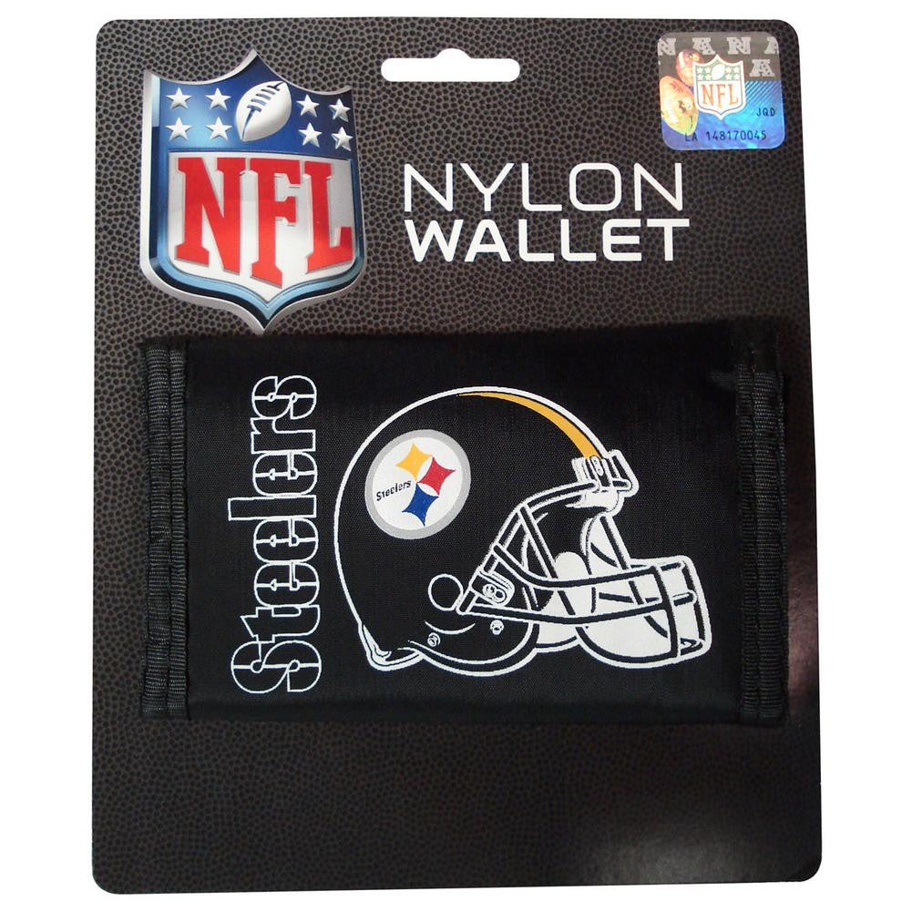 NFL Pittsburgh Steelers Tri-Fold Nylon Wallet