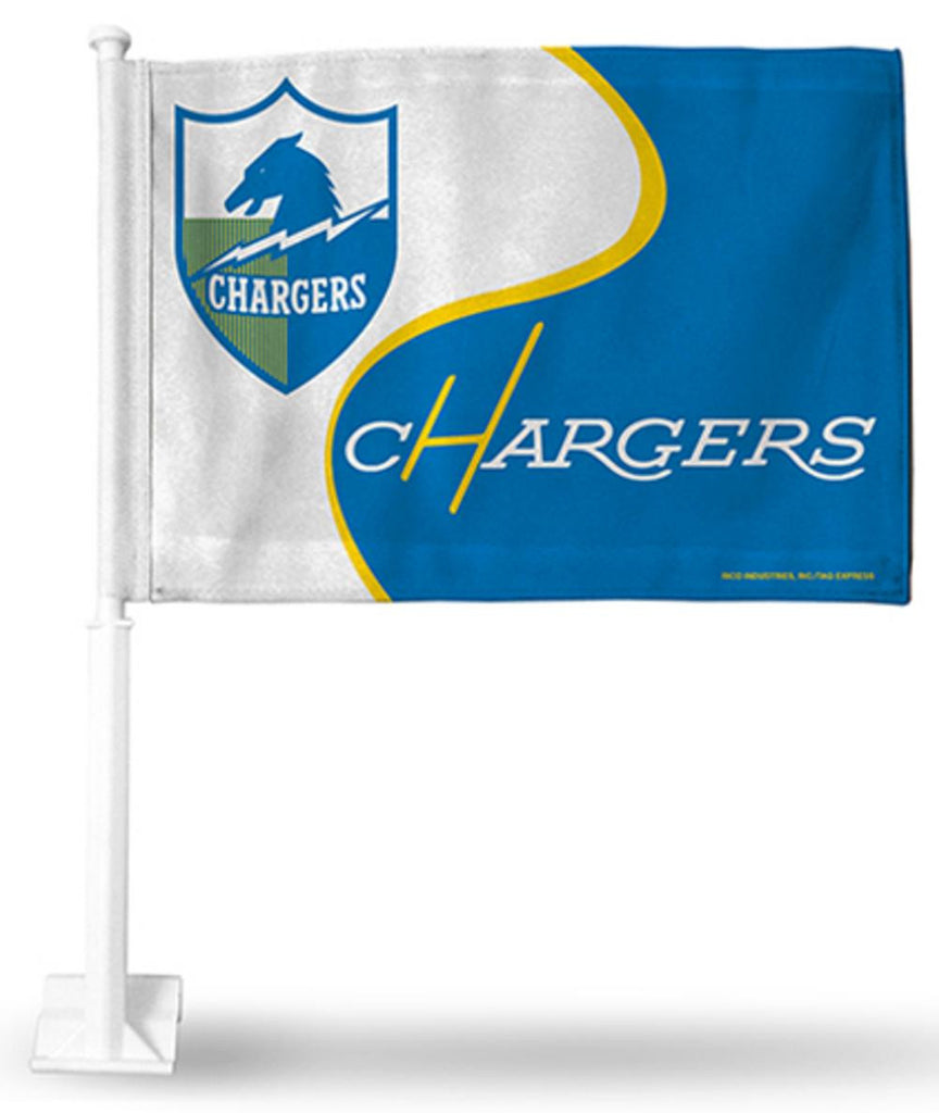 NFL San Diego Chargers Retro Logo Car Flag