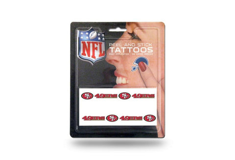 Rico Tattoo Sheet - NFL San Francisco 49ers