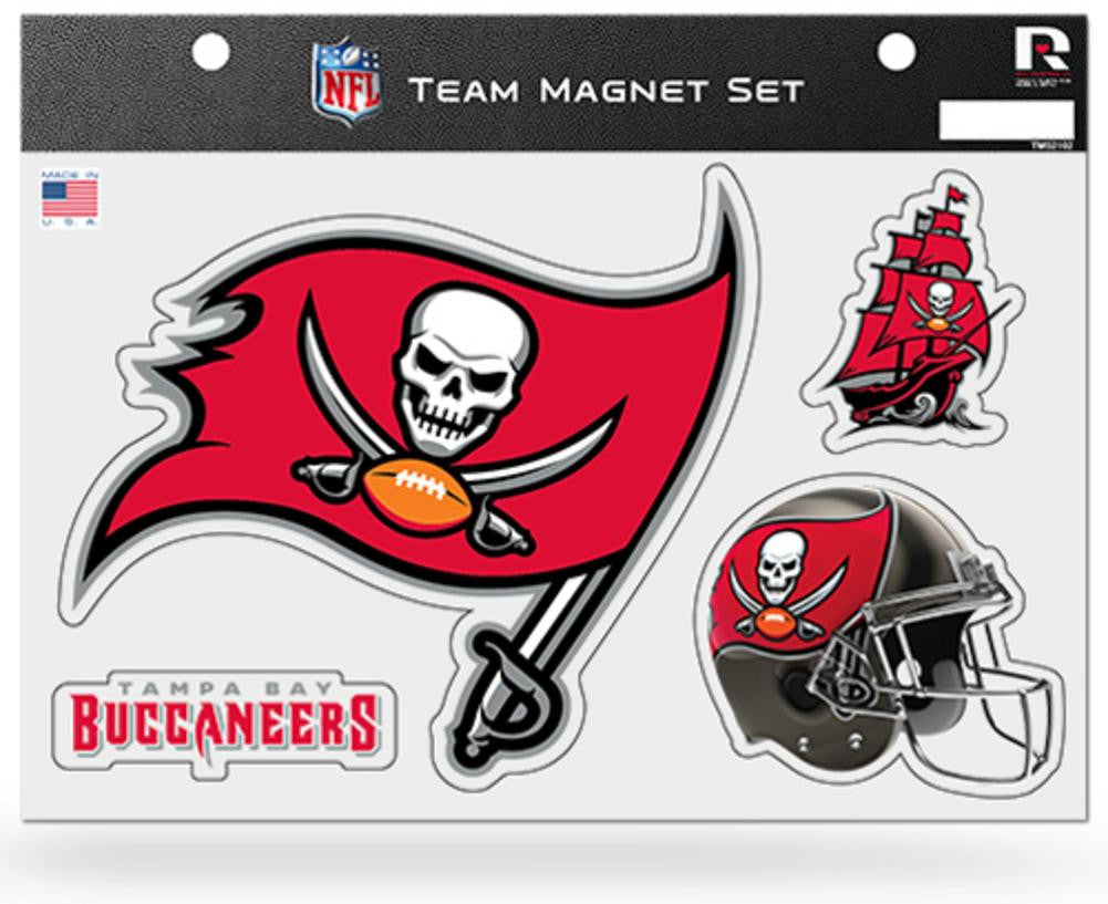 NFL Tampa Bay Buccaneers Team Magnet Set