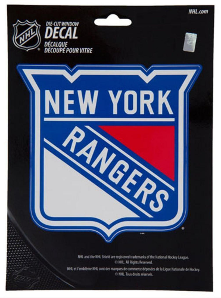 NHL New York Rangers 5x6 Die-Cut Decal