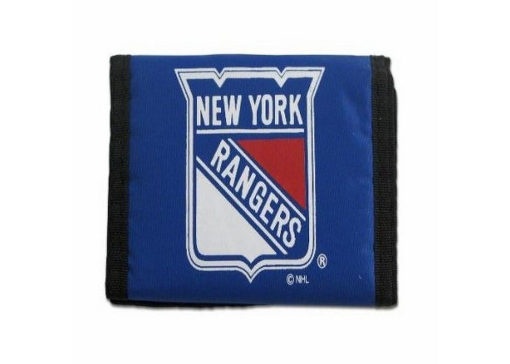 NHL New York Rangers Tri-Fold Nylon Wallet
