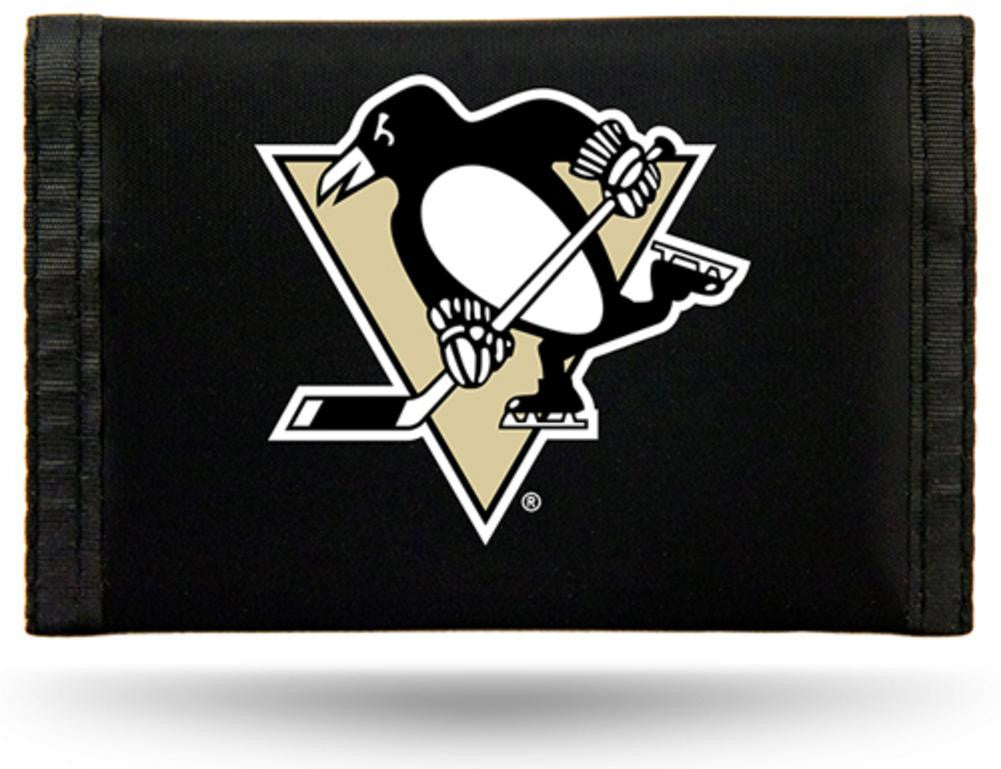 NHL Pittsburgh Penguins Tri-Fold Nylon Wallet