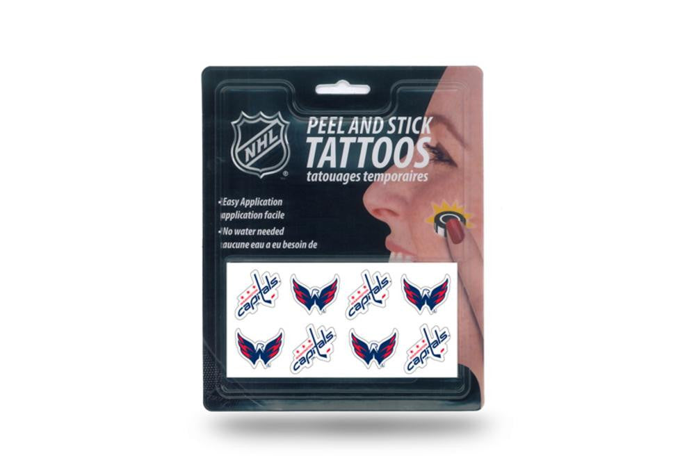 Rico Tattoo Sheet - NHL Washington Capitals