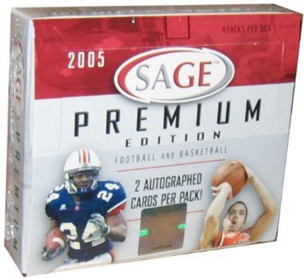 2005 Sage Premium Football Basketball