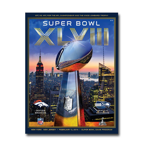 Super Bowl XLIX Game Program