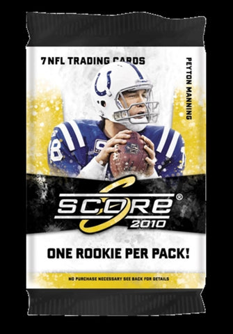 2010 Score Football G RAVITY FEED (24ct)- Individual Pack