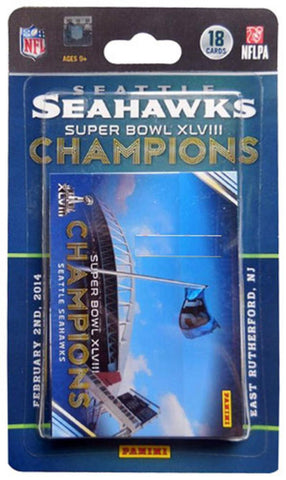 Seattle Seahawks Super Bowl XLVIII Champions 18-Card Trading Card Set