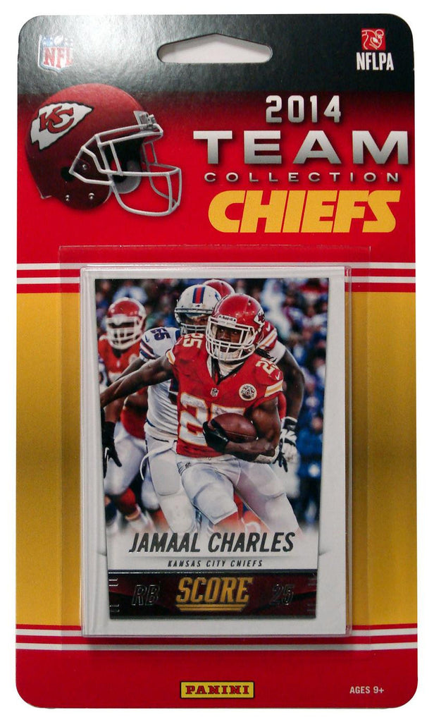 Kansas City Chiefs 2014 Score NFL Football Factory Sealed 12 Card Team Set with Alex Smith  Aaron Murray  Dee Ford Plus
