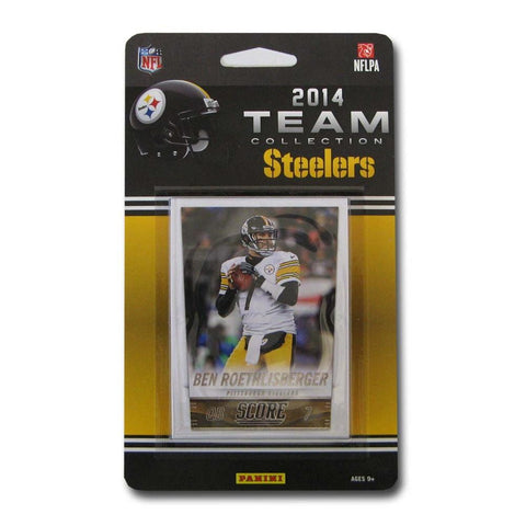 Pittsburgh Steelers 2014 Score NFL Football Factory Sealed 10 Card Team Set Including Ben Roethlisberger  Ryan Shazier Rookie Plus
