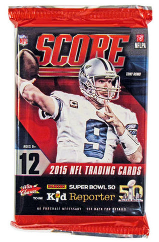 2015 Score Football Individual Pack