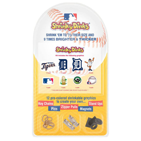 Detroit Tigers Shrinky Dinks