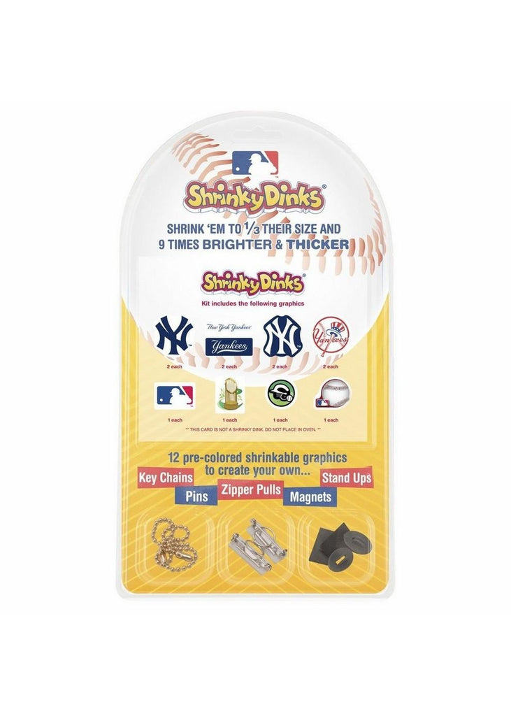 New York Yankees Shrinky Dinks