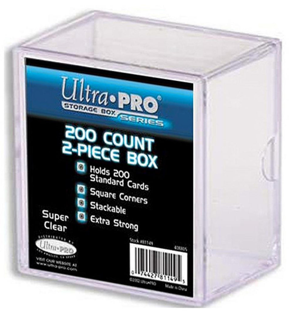 Ultra Pro 200Ct 2-Piece Plastic Box