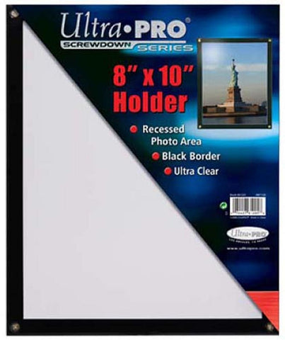 Ultra Pro 8X10 Black Screwdown 81205