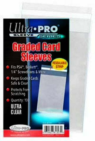 Ultra Pro Graded Card Sleeve (100 Sleeves)