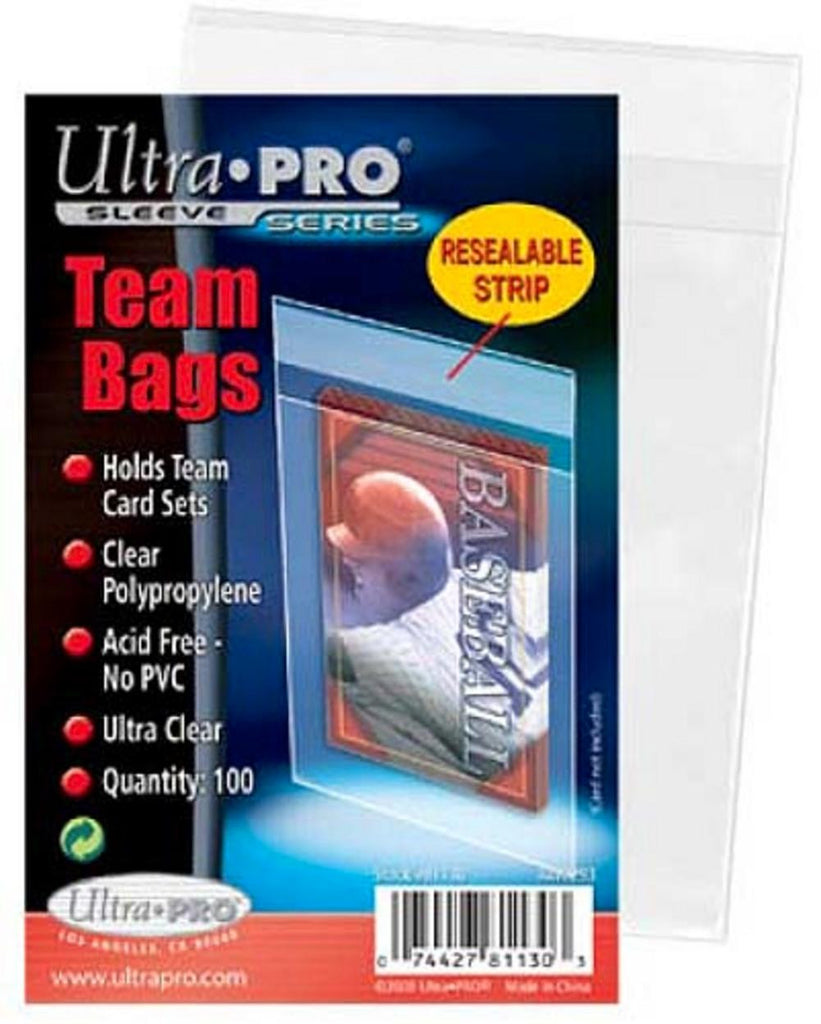 Ultra Pro Resealable Team Bag (100 Sleeves)