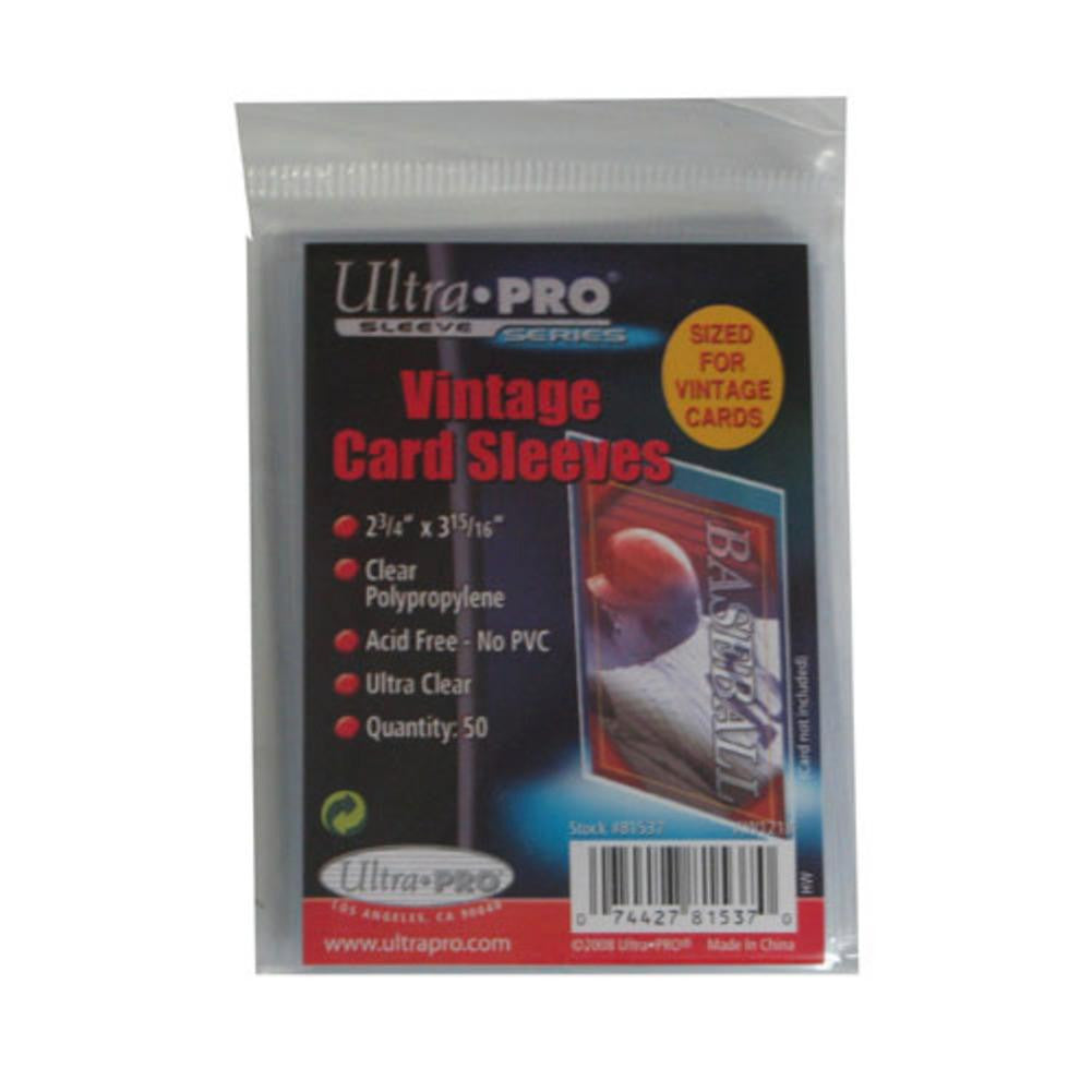 Ultra Pro Vintage Card Sleeve (50 Sleeves)