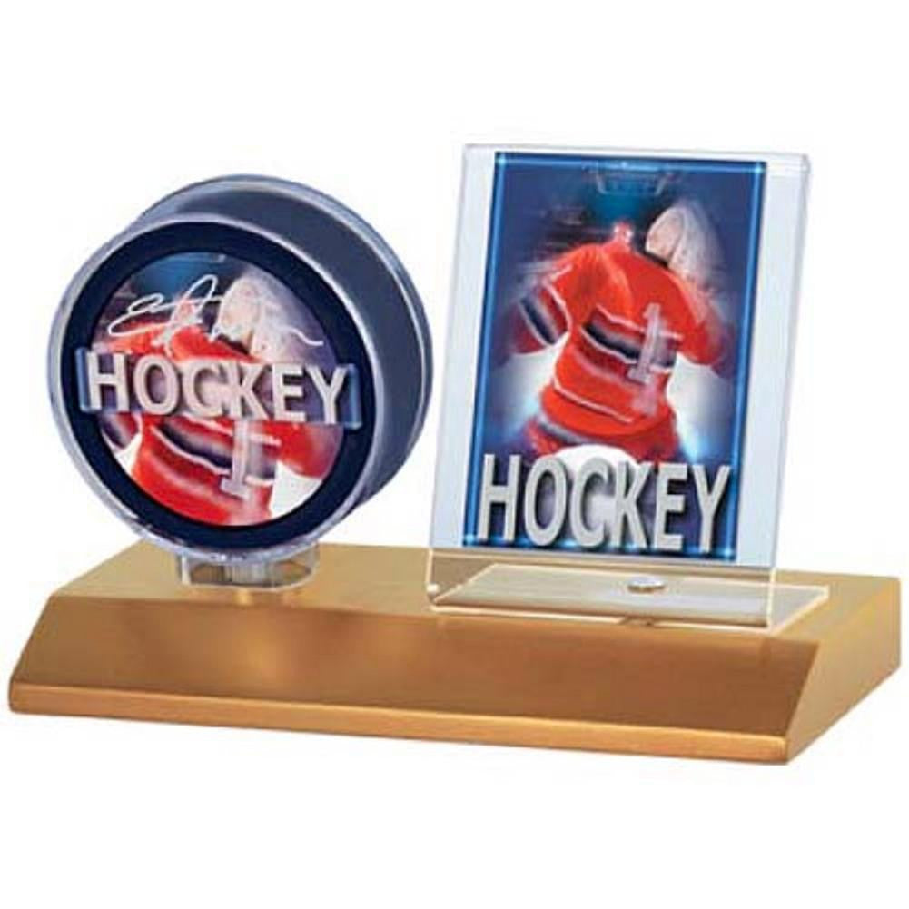 Ultra Pro Wood Base Puck And Card Holder