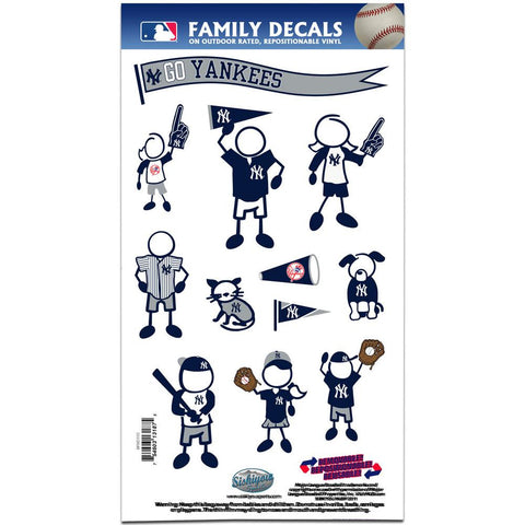 MLB New York Yankees Family Decal Set