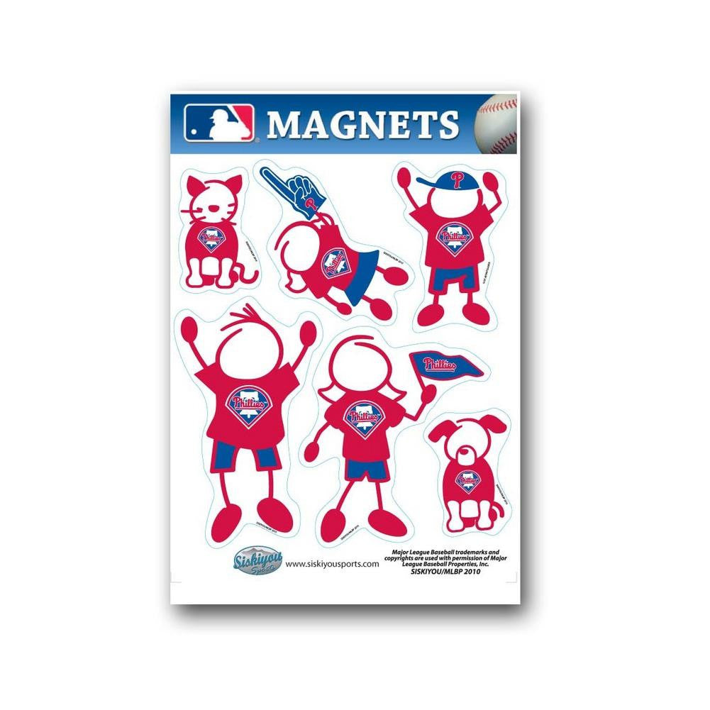 Siskiyou Family Magnet Set - MLB Philadelphia Phillies