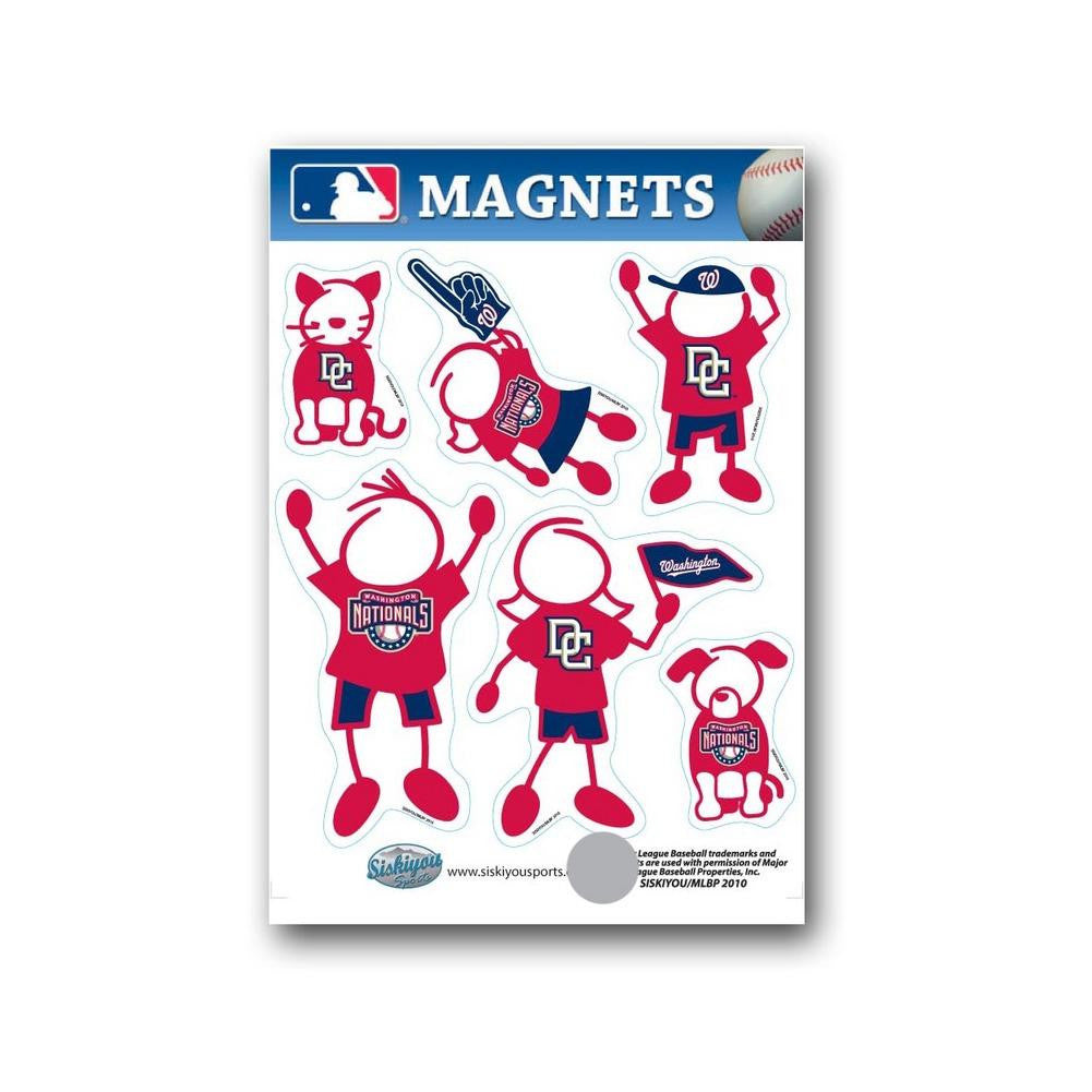 MLB Washington Nationals Family Magnet Set