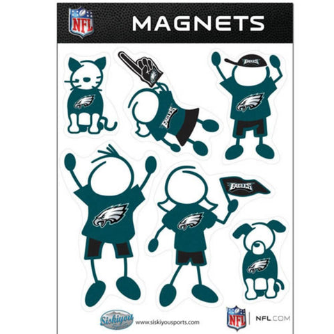 NFL Philadelphia Eagles Family Magnet Set