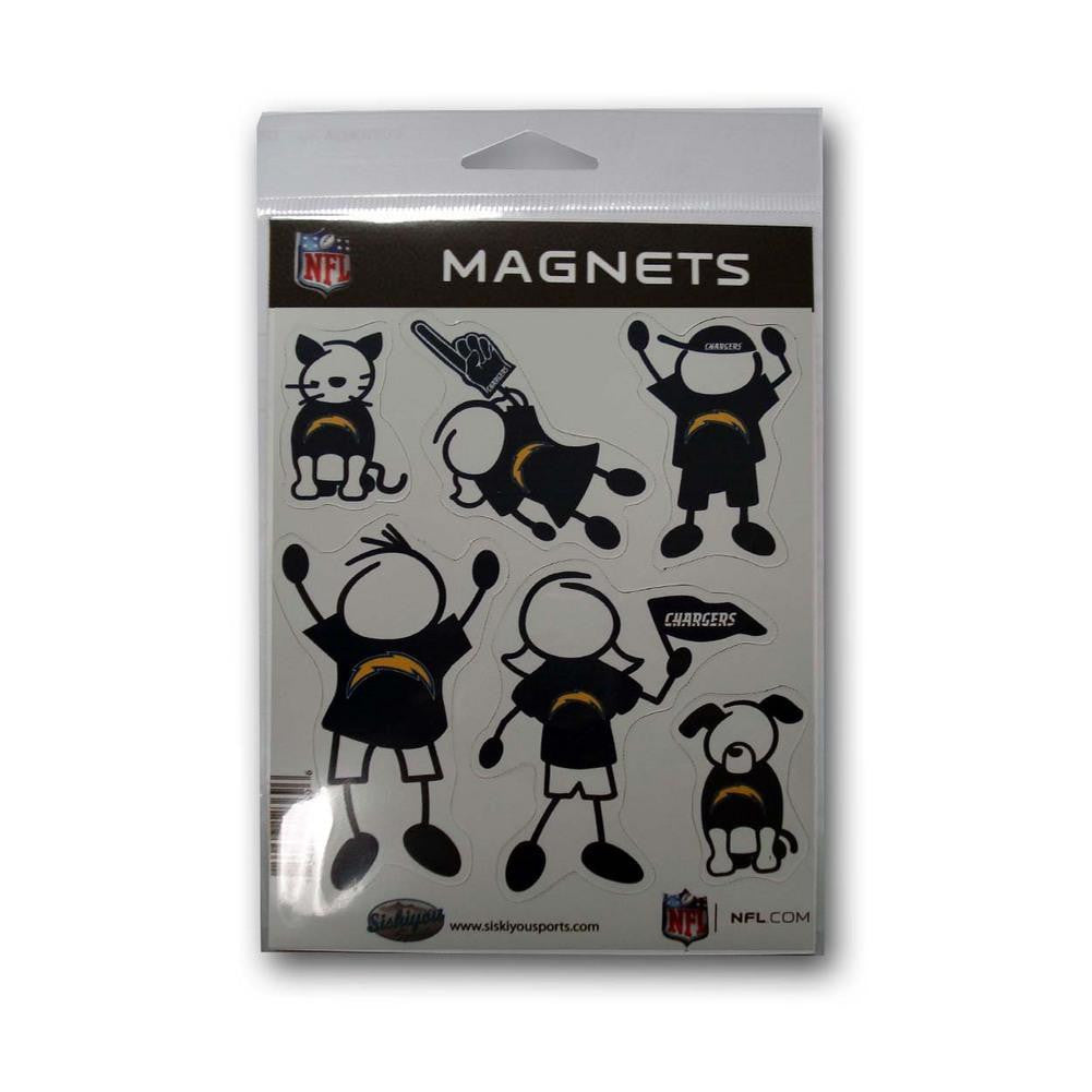Family Magnets - San Diego Chargers