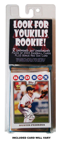 MLB Boston Red Sox "Find the Youkilis Rookie Card" 2-Pack