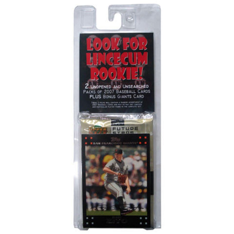 MLB San Francisco Giants "Find the Lincecum Rookie Card" 2-Pack