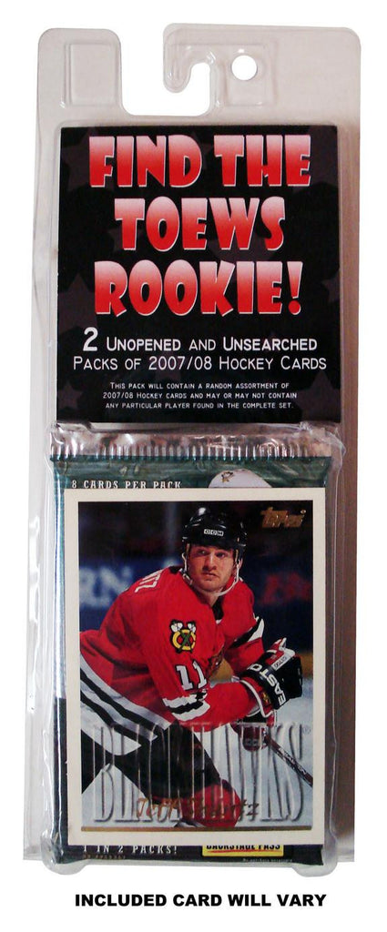 NHL Chicago Blackhawks "Find the Toews Rookie Card" 2-Pack