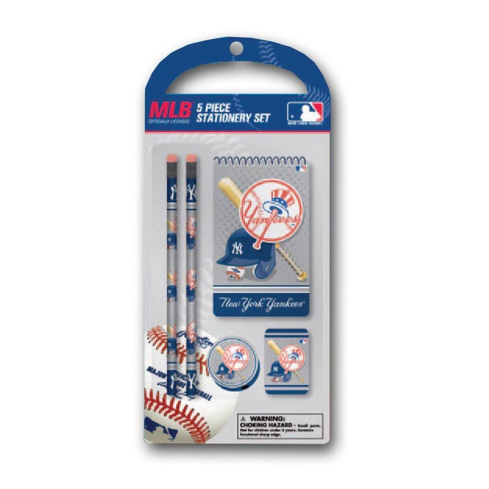 5 piece Stationery Set MLB New York Yankees
