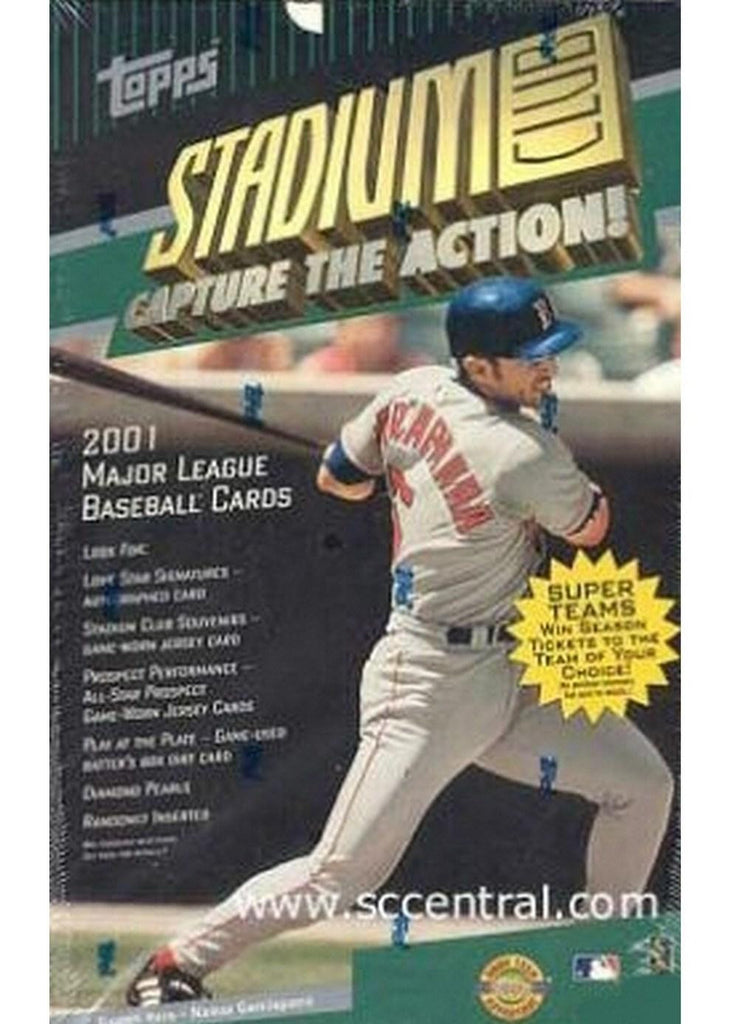 2001 Stadium Club Baseball Jumbo Pack